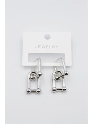 Vexor Tf Zincir Küpe - Gümüş