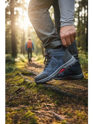 Enoch Erkek Kürklü Su Geçirmez Outdoor Trekking ve Doğa Yürüyüş Botu