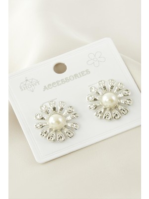 İlk El Grup Ieg™ Papatya Metal Küpe