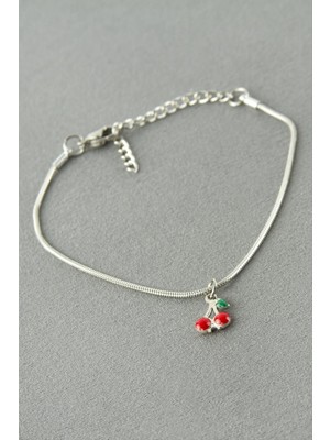 Marsilyan Kiraz Çelik Bileklik