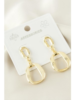 Die Grup Oval Metal Küpe