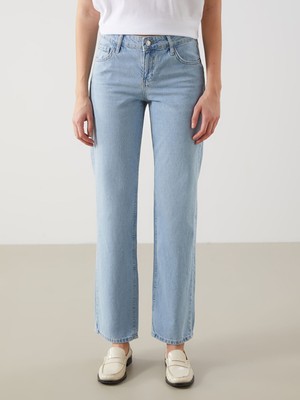 Lc Waikiki Yeni Sezon Straight Fit Kadın Jean Pantolon