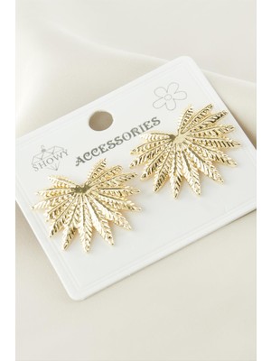 Die Grup Yaprak Metal Küpe