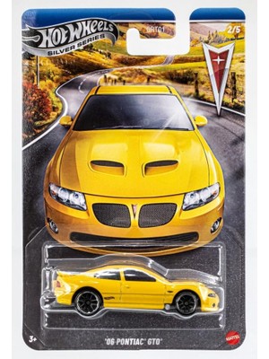 Hot Wheels Silver Series 1:64 Tekli Arabalar - 06 Pontıac Gto   GRT01 - JKY10