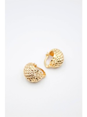 Vexor Top Küpe - Altın