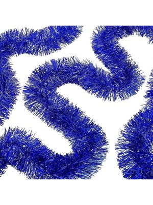 Eco Lounge Parti Için Mega Kalın Sim Süs 2 Metre Uzunluk 10 cm Genişlik Mavi Ithal