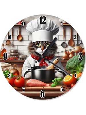 PremiumPort Şık ve Fonksiyonel Köpek Temalı Analog Duvar Saati, Ev Dekoruna Tarz Katıyor