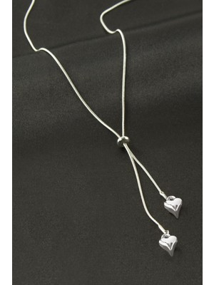 Die Grup Kalp Çelik Kolye