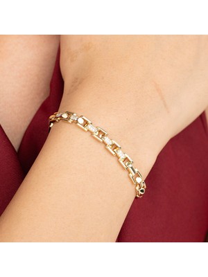Xuping Xupıng Premium Seri 14K Tasarım Bileklik