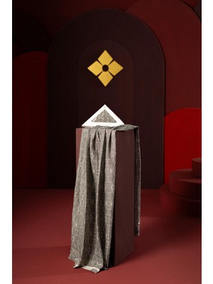 Jawel Kadın Petra Müslin Etnik Şal