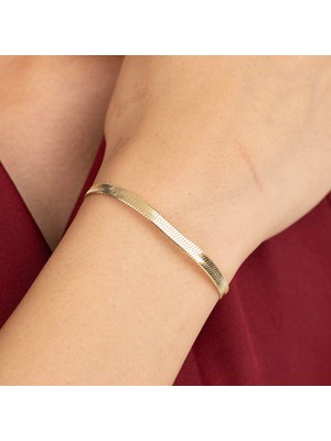 Xuping Xupıng Premium Seri 14K Italyan Bileklik