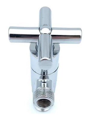 Dayanıklı 4 Kollu Taharet Musluğu Tuvalet Klozet Krom Musluk ( Lisinya )