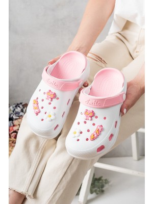 Nmoda Unisex Deniz Sabo Doktor Hemşire Hastane Confort Sandalet