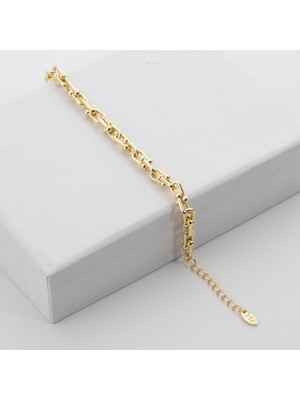 Zuum Özel Seri  14K Marka Zincir Bileklik