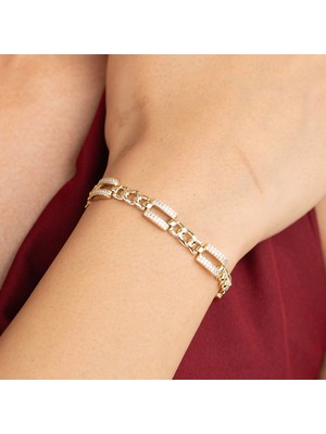 Xuping Xupıng Premium Seri 14K  Tasarım Bileklik