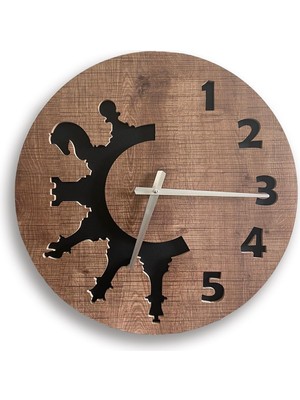 PremiumPort Büyük Boy Satranç Temalı Modern Duvar Saati, Şık ve Fonksiyonel Tasarım