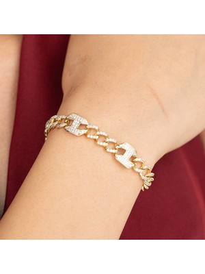Xuping Xupıng Özel Seri 14K Tasarım Zincir Bileklik