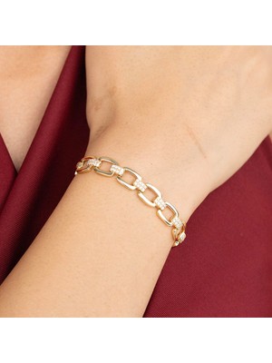 Xuping Xupıng Premium Seri 14K Tasarım Bileklik
