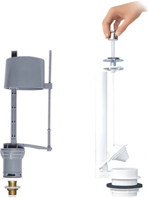 Özbest Su Tasarruflu Klozet Sifon Çekmeli Rezervuar Iç Takımı