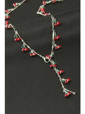 Kiraz Mineli Y Kolye