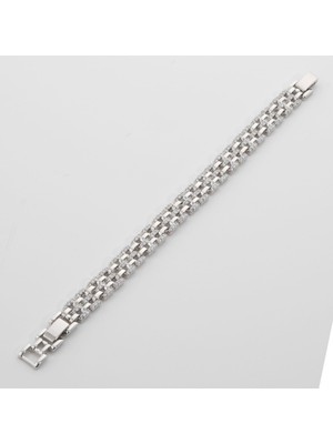 Xuping Xupıng Özel Seri Gümüş Renk Zincir Bileklik