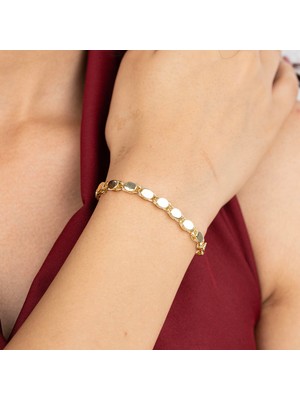 Xuping Xupıng Özel Seri 14K Arpa Bileklik