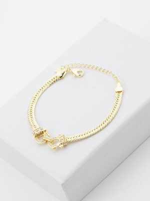 Zuum Premium Seri 14K Tasarım Zincir Bileklik