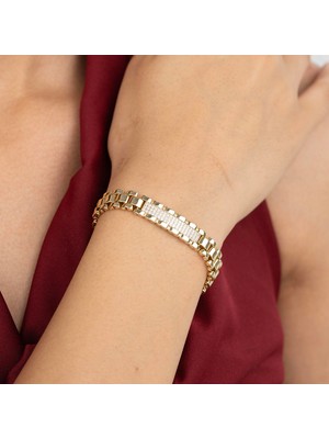 Xuping Xupıng Özel Seri 14K Marka Bileklik