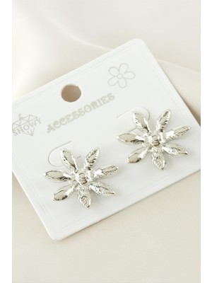 İlk El Grup Ieg™ Çiçek Metal Küpe