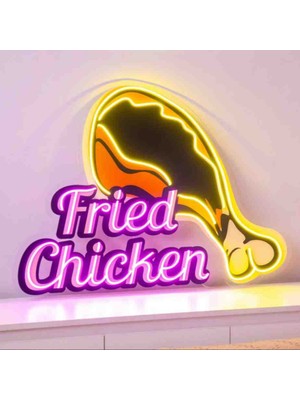 Kamer Neon LED Işıklı Pop Art Sanatsal Tablo