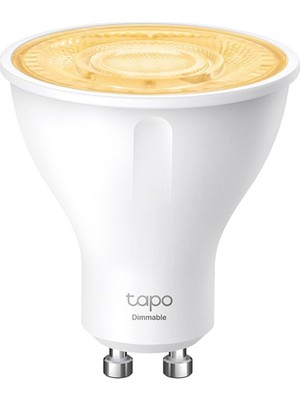 Braventa Collection Tp-Link Tapo L610, Akıllı Wi-Fi Spot Işığı, Ayarlanabilir Parlaklık, GU10 Lamba Tabanı, Uzaktan Kuma
