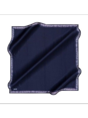 Aker Ipek Eşarp - 8959713-921 Lacivert Twill