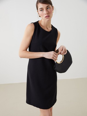 Lc Waikiki Yeni Sezon Bisiklet Yaka A Kesim Elbise