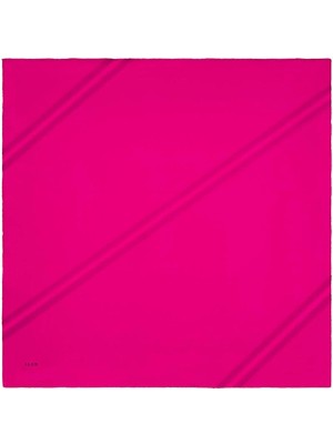 Aker Düz Ipek Eşarp Sura - Fuşya 393