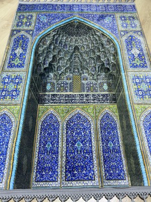 Dokuma Taban Örgü Püsküleri ve Ipek Kadar Yumuşak Yüzeyiyle Bambu Seccade Namazlık 80X125 cm