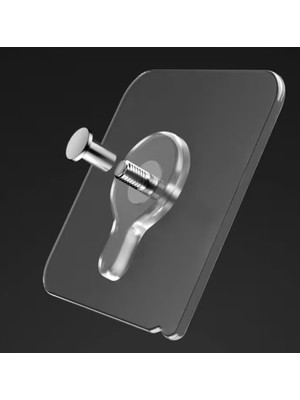 BayMusK Teknoloji 20 Adet Duvara Monte Edilebilir Kanca Plastik Askı Mutfak Resim Fotoğraf Poster Saat Askı