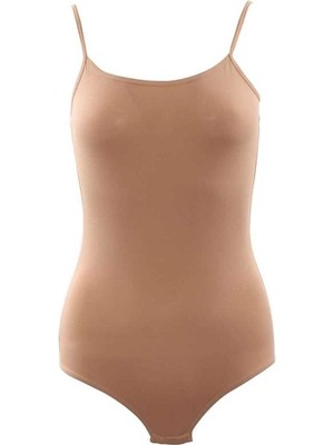 MOTTO10 Butik Pamuklu Alttan Çıtçıtlı Ip Askılı Badi