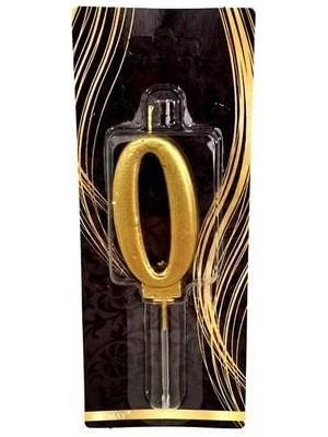 Braventa Collection Benim - 0 Yaş Altın Pasta Mumu