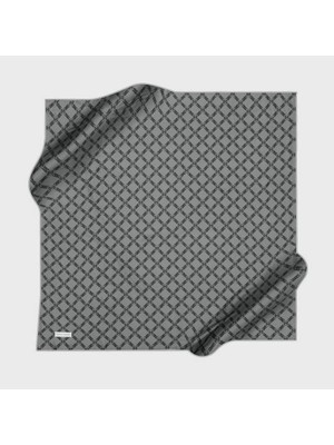 Pierre Cardin Ipek Eşarp - 8995438-971 Koyu Gri Twill