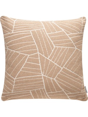 Braventa Collection Concept Bess Mırror Kırlent Bej 45 x 45 cm