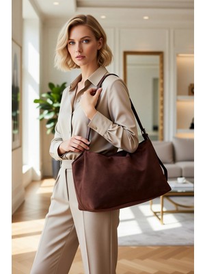 Benerly Kadın Büyük Beden Omuz Çantası Seyahat Kullanımına Uygun Geniş Iç Hacimli Çok Yönlü Tasarım