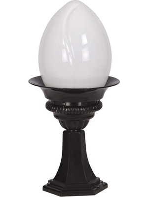 Braventa Collection Avonnı BSU-68058-BSY-KOP Siyah Elektrostatik Toz Boyalı Dış Mekan Aydınlatma, E27, Aluminyum, Cam, 2