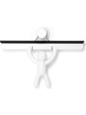 Braventa Collection Umbra Buddy Yapıştırmalı Duş Çekçeki, Silikon Bıçaklı Pencere Çekpası