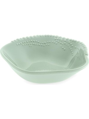 Braventa Collection Melamin Mint Yeşili Çukur Tabak 15.5X15.2X4.3 cm
