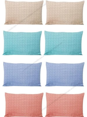 Braventa Collection 8 Adet Kapaklı Yastık Kılıfı 4 Farklı Renk