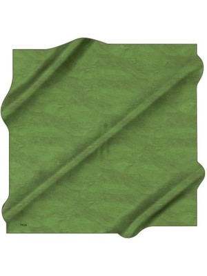 Aker Ipek Eşarp - 8924713-951 Haki Yeşil Twill