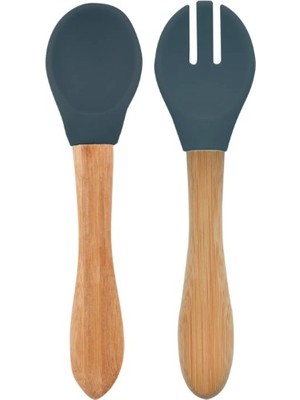 SHC4200 Oioi Mama Kaşığı ve Çatal Seti Deep Blue