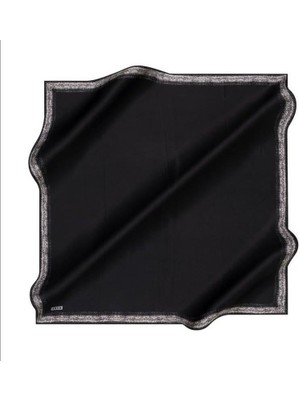 Aker Ipek Eşarp - 8959713-911 Siyah Twill