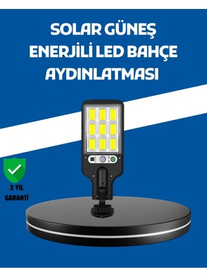 VeraGlobe Buğz Hareket Algılamalı Dış Mekan Lamba Konforlu Aydınlatma