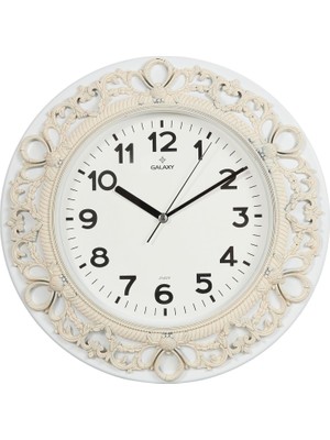 Braventa Collection Duvar Saati Beyaz